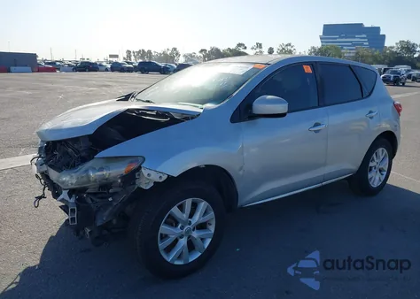2012 Nissan Murano S from USA, damaged, VIN JN8AZ1MU6CW113289